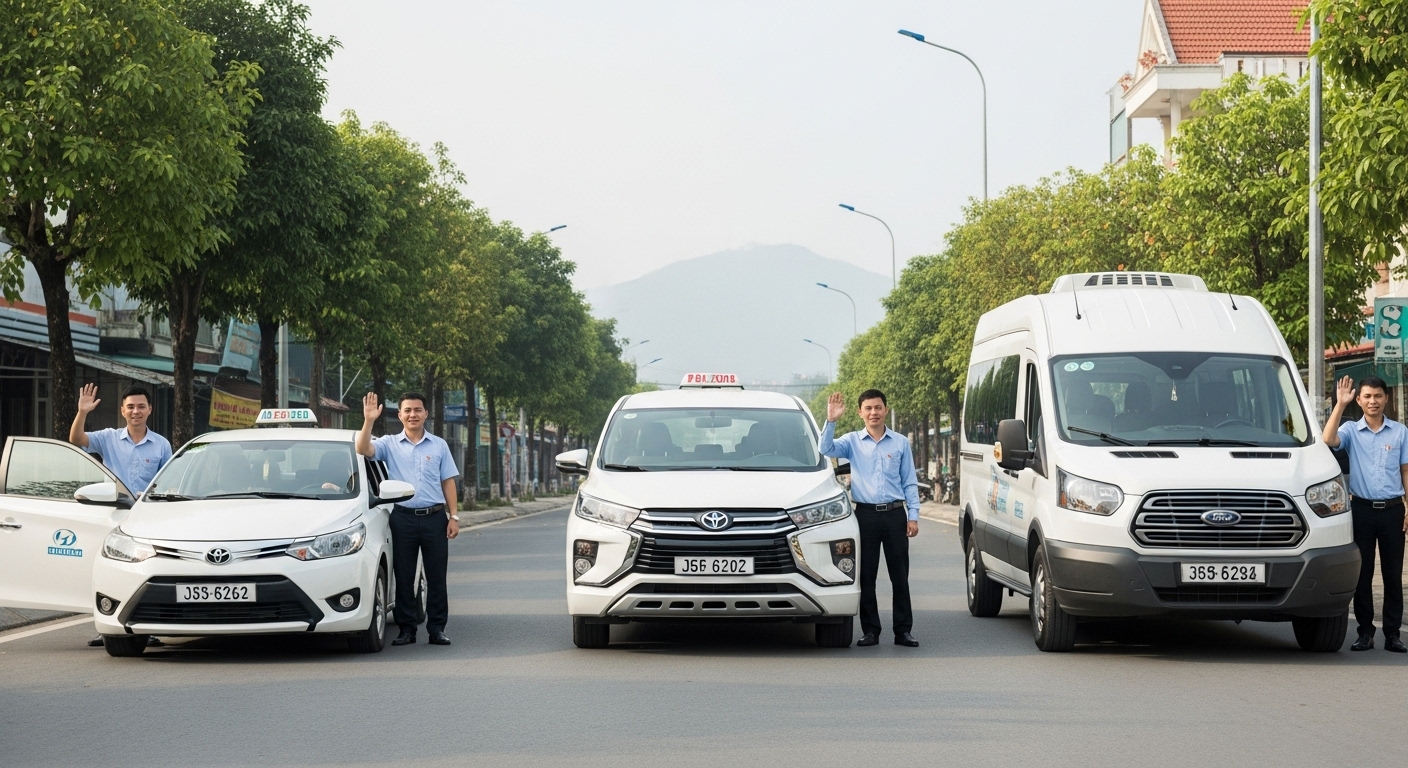 Taxi Nghệ An phục vụ tận nơi